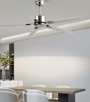 シルバー モダン LED 天井扇風機 ECO 52 3 ブレード 天井扇風機